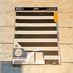 NWT Happy Planner Big size Dashboard layout 6 month undated extension pack